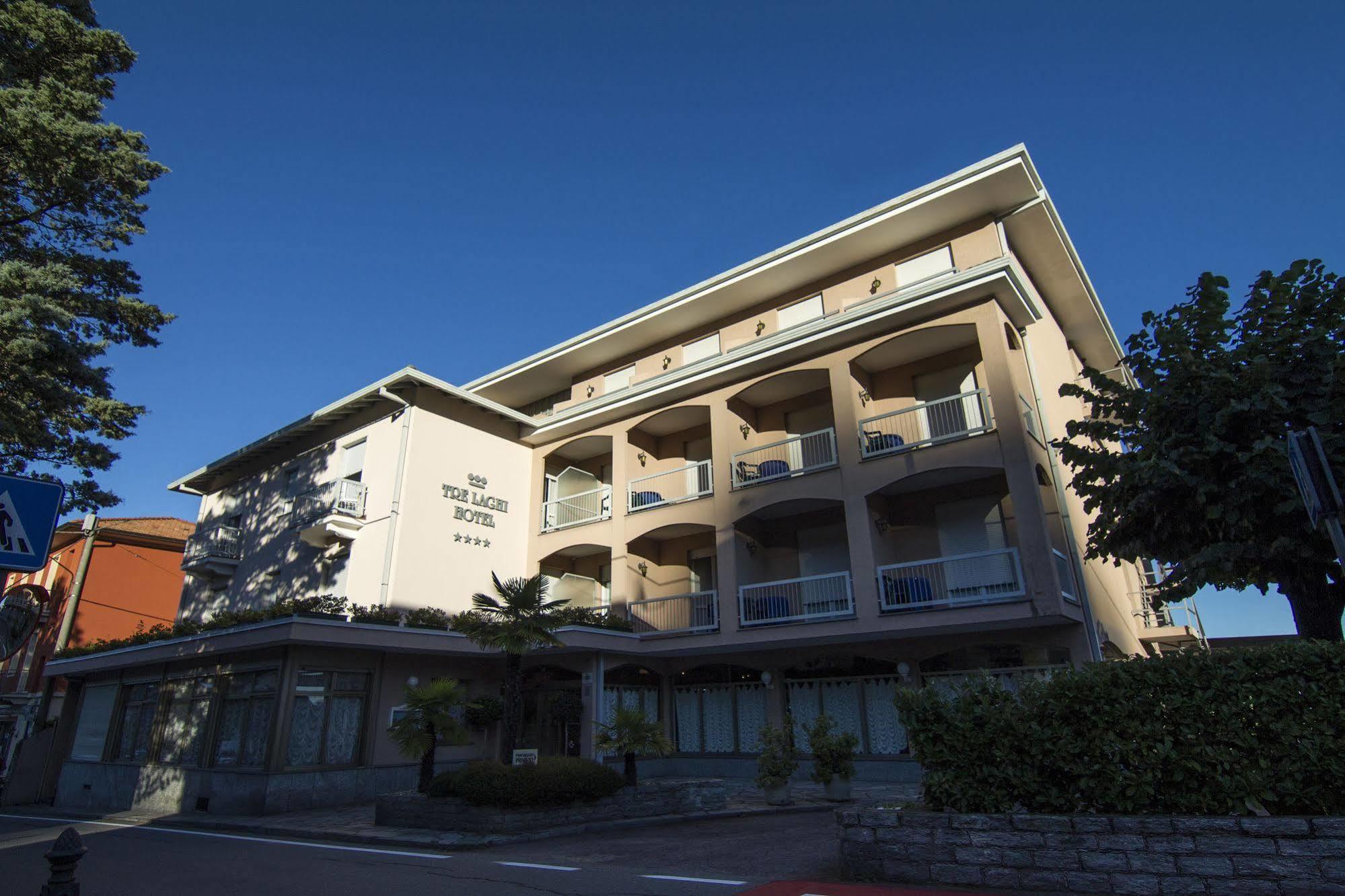 Tre Laghi Hotel Nebbiuno Bagian luar foto
